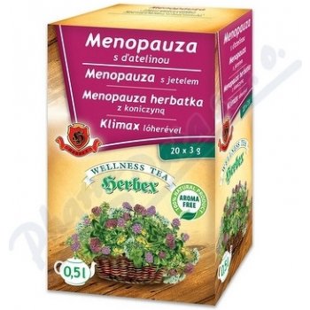 HERBEX Menopauza s jetelem 20 x 3 g