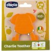 Chicco hryzačka Eco+ Psík Charlie oranžová