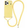 AppleKing ochranný kryt so šnúrkou pre iPhone 17 Pro - žltý - možnosť vrátiť tovar ZADARMO do 30tich dní
