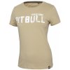 PitBull West Coast - dámské triko GRAFITTI pískové L
