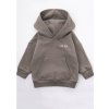 I love milk Pure Kids hoodie Simply Taupe