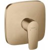 Hansgrohe Talis E - Sprchová batéria pod omietku, kefovaný bronz - 71765140