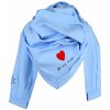 Šatka - HEART baby blue 4 až 9 rokov