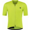 Aerodynamický cyklodres Rogelli DISTANCE s krátkym rukávom, reflexne žltý 2XL