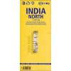 mapa India north 1:3 mil. laminovaná