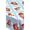 Obrus PVC MIS510, metráž, 20 m x 140 cm, pivonky ružové, žlté, IMPOL TRADE