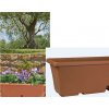 Plastový hrniec DOMOLETTI TBTISB40-100, O40 cm, hlina