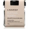 Almara Soap Face Green Clay & Turmeric čistiaca pleťová maska pre mastnú a problematickú pleť 20 g