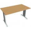 Rokovací stôl Flex, 140x75,5x80 cm, buk/kov Hobis