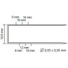 Sponky 10mm pre Metabo KG 80/16