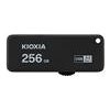 Kioxia USB flash disk, USB 3.0, 256GB, Yamabiko U365, Yamabiko U365, čierny, LU365K256GG4