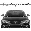 Nálepka na auto, čelné sklo, slnečná clona, pás Performance BMW 100x12 cm