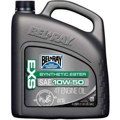 Motorový olej Bel-Ray EXS FULL SYNTHETIC ESTER 4T 10W-50 4 l