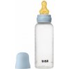 Bibs antikoliková fľaša s kaučuk cumlíkom Baby Blue 270ml