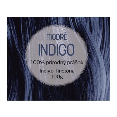Indigo modré prírodný prášok na farbenie vlasov 200 g HerbariumProjekt,sk