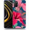 Picasee silikónový prehľadný obal pre Xiaomi Poco M3 - Hibiscus