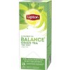 Zelený čaj Lipton Balance, 25 x 1,3 g