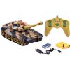 Bojový tank na diaľkové ovládanie 34cm - púštna kamufláž