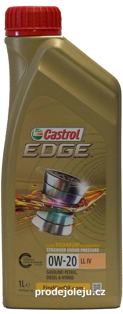 Castrol EDGE Titanium FST LongLife IV 0W-20 1 l