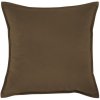 INTERMEDIC SK Dekoratívny vankúš Plyš 45x45 cm - hnedý