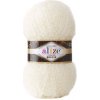 Pletacia vlna Alize NATURALE BOUCLE 62 smotanová