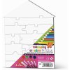 Efko Puzzle Namaľuj si sám Domček 1 ks 16x22,5 cm