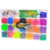 Rainbow náramky 6200ks gumičky Loom Bands