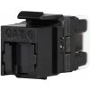 Rýchlozarezávacie keystone Solarix CAT6 UTP SXKJ-6-UTP-BK-NA Component Level a 4PPoE certifikácia 25286803
