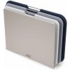 JOSEPH JOSEPH Dosky so stojanom Nest 60147, Silver/Blue, Large