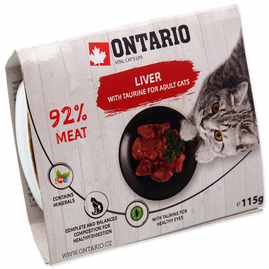 ONTARIO Liver with Taurine 115 g