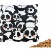 VFstyle nahrievací vankúšik s čerešňovými kôstkami 30x30 cm Panda