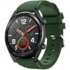 ESES - Silikonový řemínek zelený vojenský 22mm 1530000386