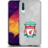 Silikonové pouzdro na mobil Samsung Galaxy A50 / A30s - Head Case - ZNAK LIVERPOOL FC OFFICIAL GEOMETRIC WHITE (Silikonový kryt, obal, pouzdro na mobilní telefon Samsung Galaxy A50 / A30s z roku 2019