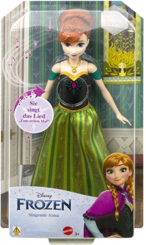 MATTEL Disney Ľadová kráľovná spievajúca Anna
