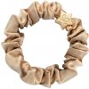 By Eloise London Gold Star Silk Scrunchie farba Sand