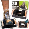 Čistiaca priemyselná kefa na pracovnú obuv, 3D Scraper
