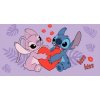 Jerry Fabrics Bavlnená froté osuška 70x140 cm - Lilo and Stitch 