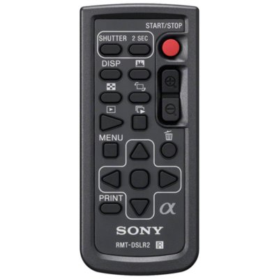 Sony RMTDSLR2 - Diaľkové ovládanie pre digitálne fotoaparáty NEX-5, NEX-6, SLT-A99V, čierne