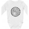 Letokruhy bez veku Body dojčenské s dlhým rukávom Dlhý r. mes ( Biela )