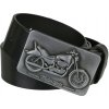 Pánsky opasok so štýlovou prackou MOTOCYCLE 4 cm 115