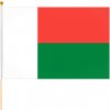 Madagaskar vlajka malá (Vlajka Madagaskarskej republiky 45x30cm)