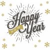 Ambiente Europe BV Servítky veľké 33 x 33 cm -New Year