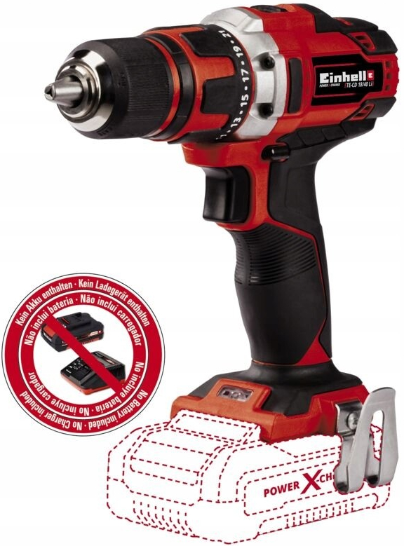 Einhell Power X-Change TE-CD 18/40 Li-Solo 4513925