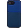 AppleMix Kryt NOBLE pre Apple iPhone 16e - umelá koža / guma - modrý