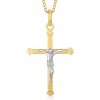 SOFIA zlatý prívesok krížik ROCROSS05-22X16YGP