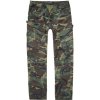 Brandit Adven Slim Fit nohavice, woodland - L