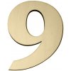 Kateon Prírodné drevené domové číslo - TOPOL variant: číslo 9