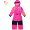 Dievčenská zimná kombinéza KUGO PB ružová