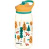 Quokka Kids Glow, Plastová fľaša so slamkou Forest, 580ml, 40283