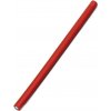 Papiloty - flexibilné penové natáčky na vlasy 8032 - 25 cm, hrúbka 12 mm, 12 ks/bal - červené